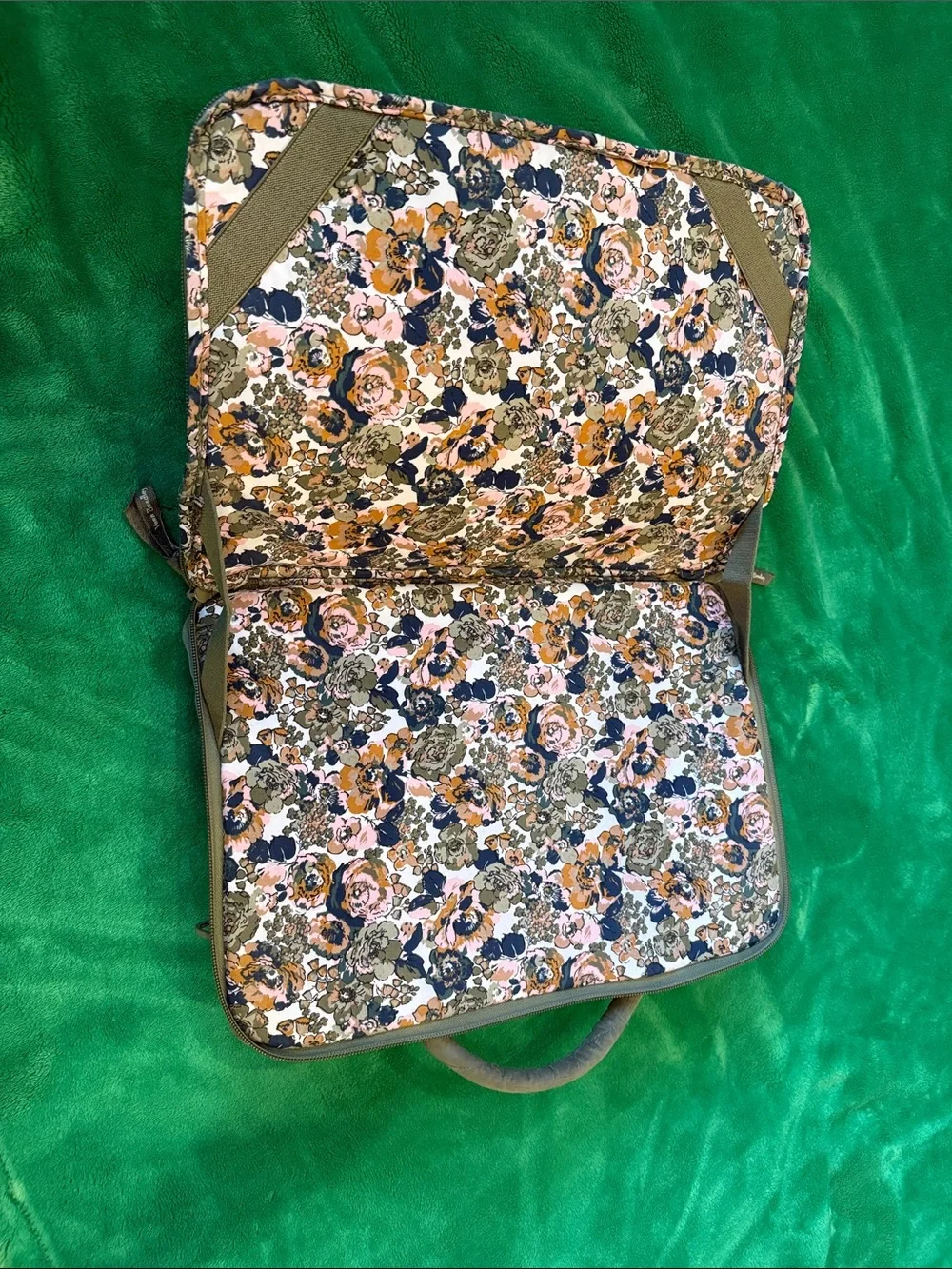 Quilted Carry Tote in Sage Green by Vera Bradley